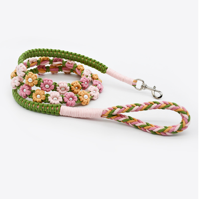 floraknot leash-green