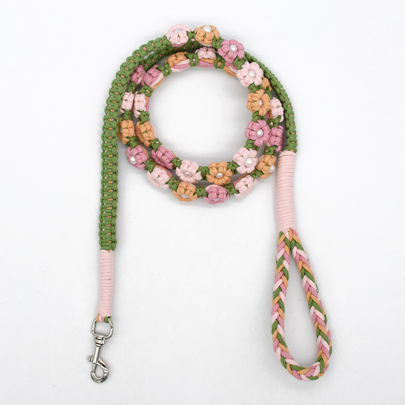 floraknot leash-green