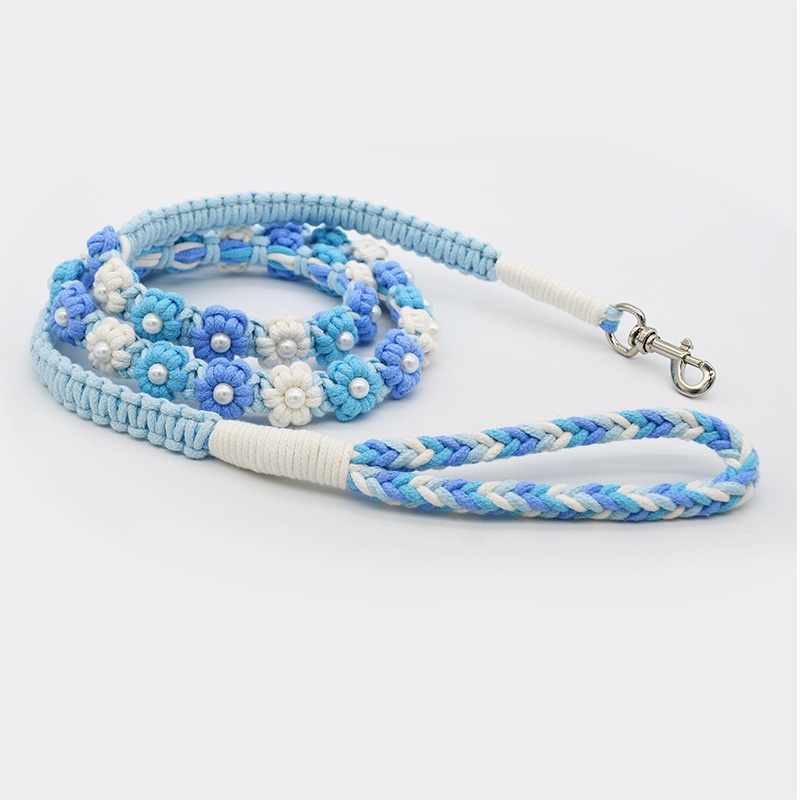 floraknot leash-blue